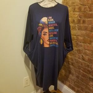 Black Girl Magic Tunic Dress